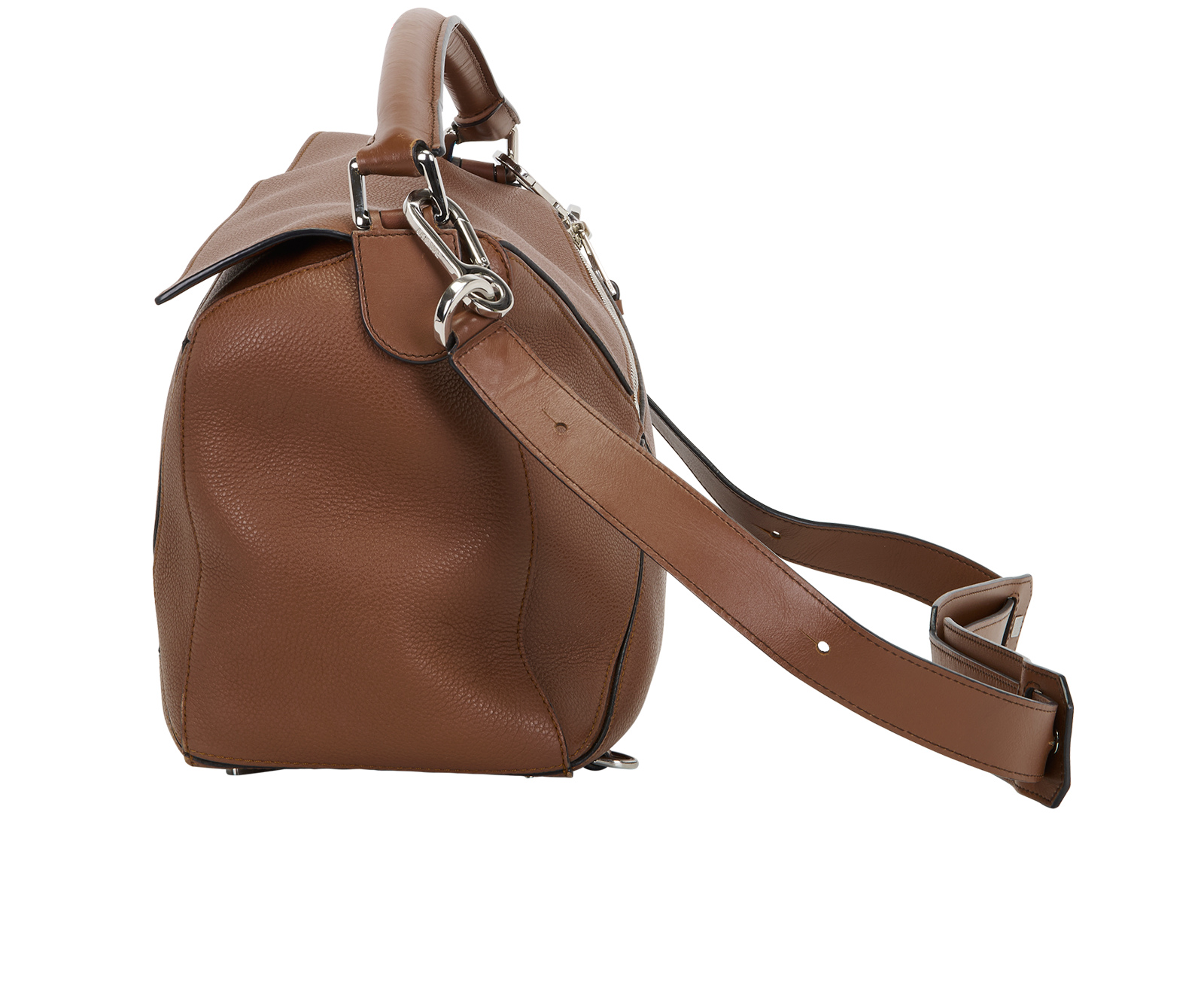 Large Puzzle Bag, &pound;2,100, Handbags, Tan, Leather, Bottom view